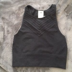 Adidas knit crop top
